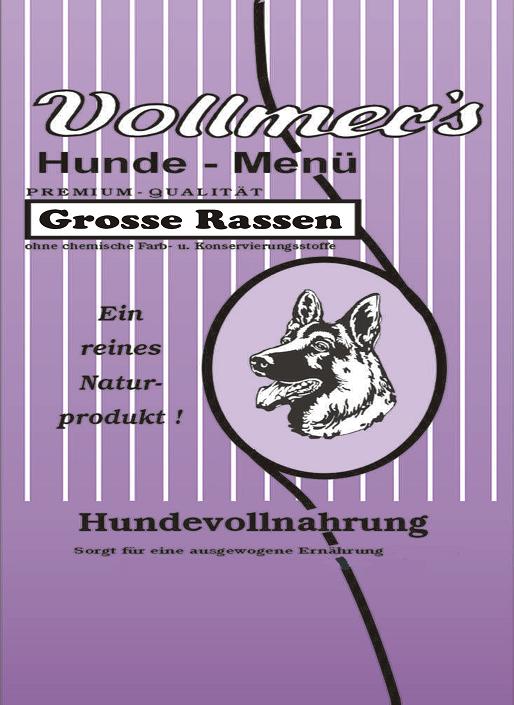 Vollmers Gro�e Rassen 15kg (1kg-1,966�)